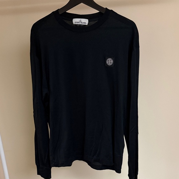 Stone Island Other - Stone Island Men's Black Long Sleeve Tee M